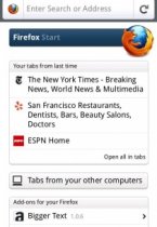 Firefox 6.0 Final -  лис на Android