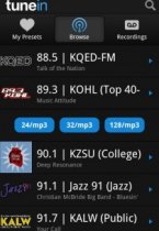 TuneIn Radio Pro - лучший каталог радиостанций