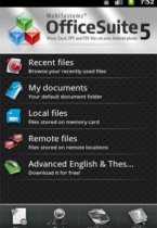 OfficeSuite Pro 5 - хороший офис на андроид