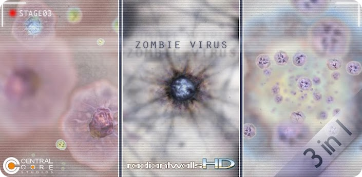 RadiantWalls HD - Zombie Virus - эффектные живые обои